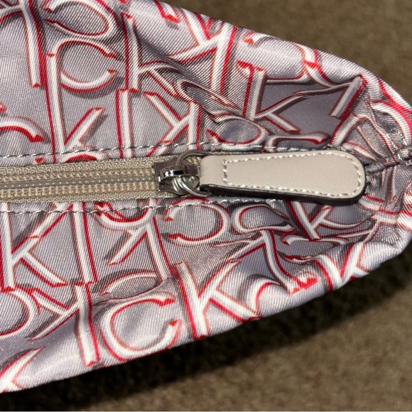 Calvin Klein Multi Color Monogram Nylon Logo Tote Multiple Pockets - Picture 6 of 11